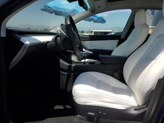  TESLA MODEL Y 2021 Granatowy