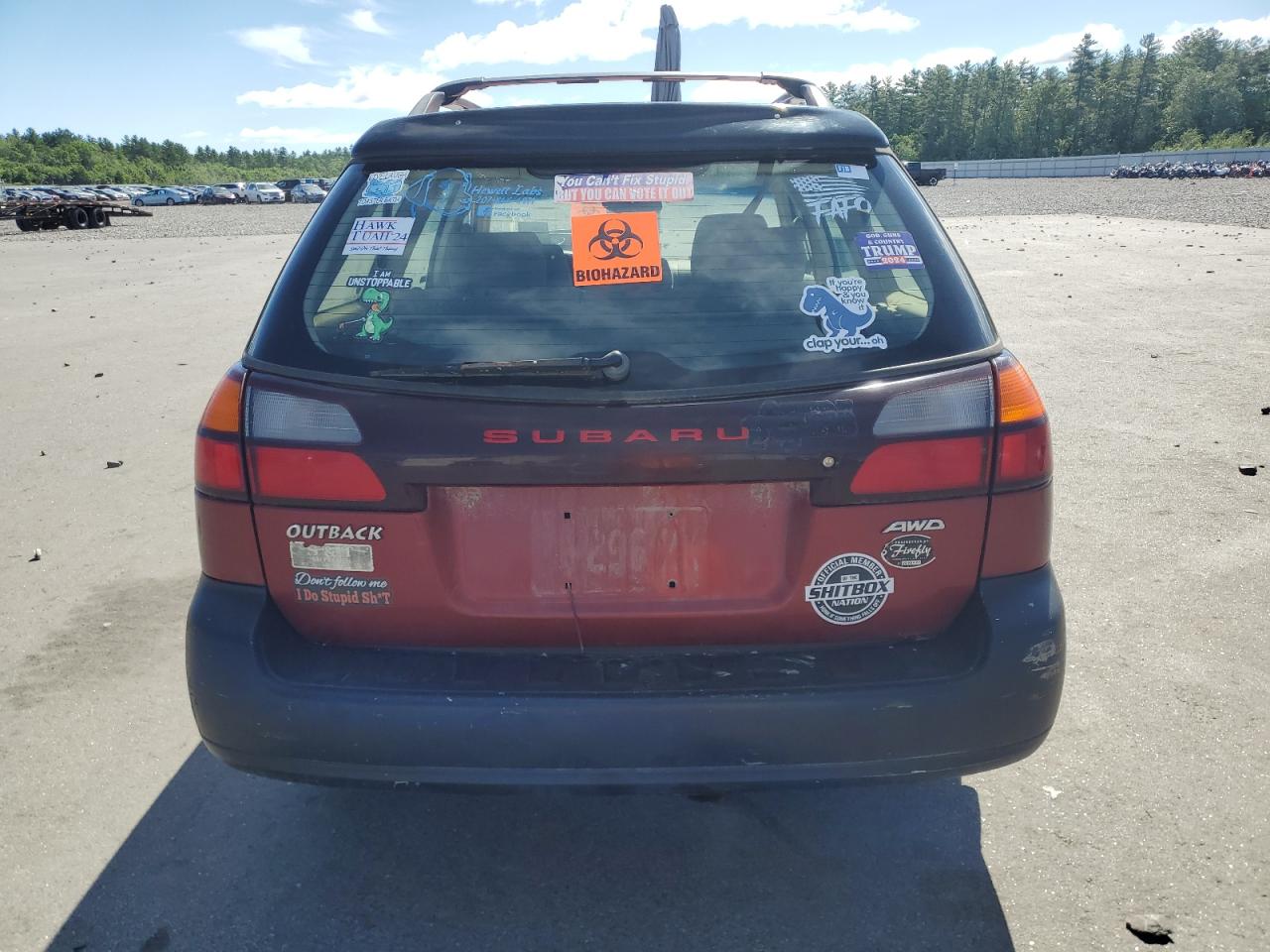 2004 Subaru Legacy Outback Awp VIN: 4S3BH675747642959 Lot: 65266125