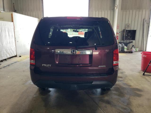  HONDA PILOT 2013 Burgundy