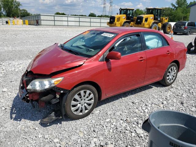  TOYOTA COROLLA 2013 Red