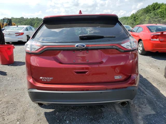  FORD EDGE 2017 Czerwony