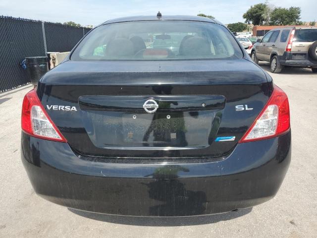 Sedans NISSAN VERSA 2012 Black