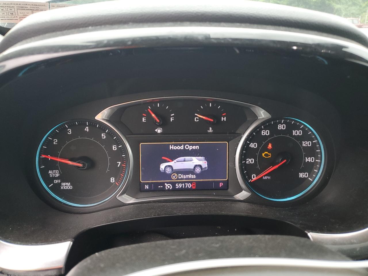 2021 Chevrolet Traverse Lt VIN: 1GNEVHKW8MJ265909 Lot: 64776325