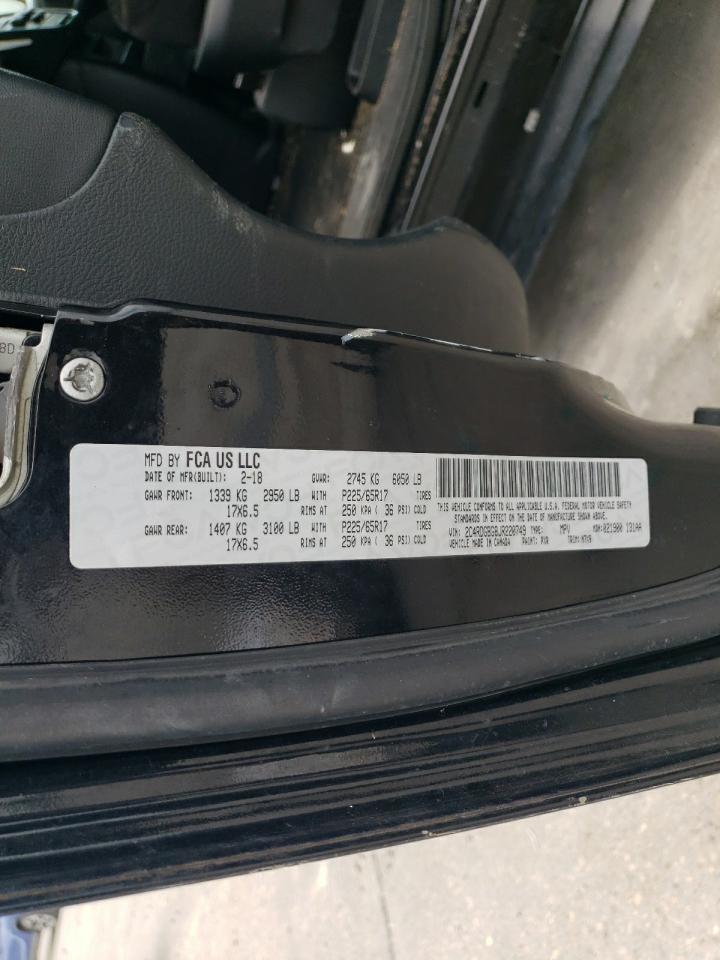 2018 Dodge Grand Caravan Se VIN: 2C4RDGBG8JR220749 Lot: 64975705