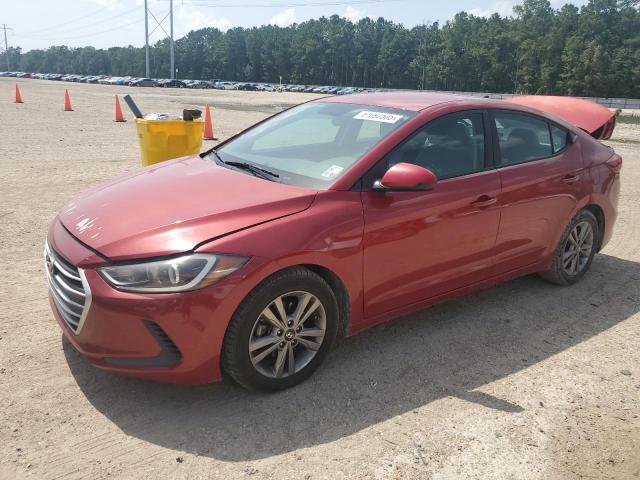 Sedans HYUNDAI ELANTRA 2017 Czerwony