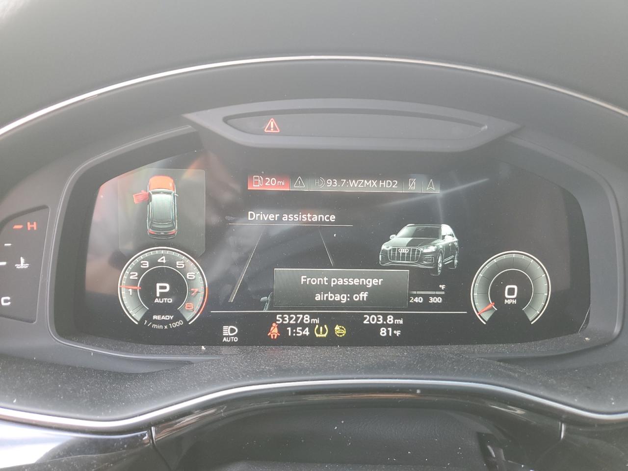 2021 Audi Q7 Premium VIN: WA1AJAF7XMD017067 Lot: 65178175
