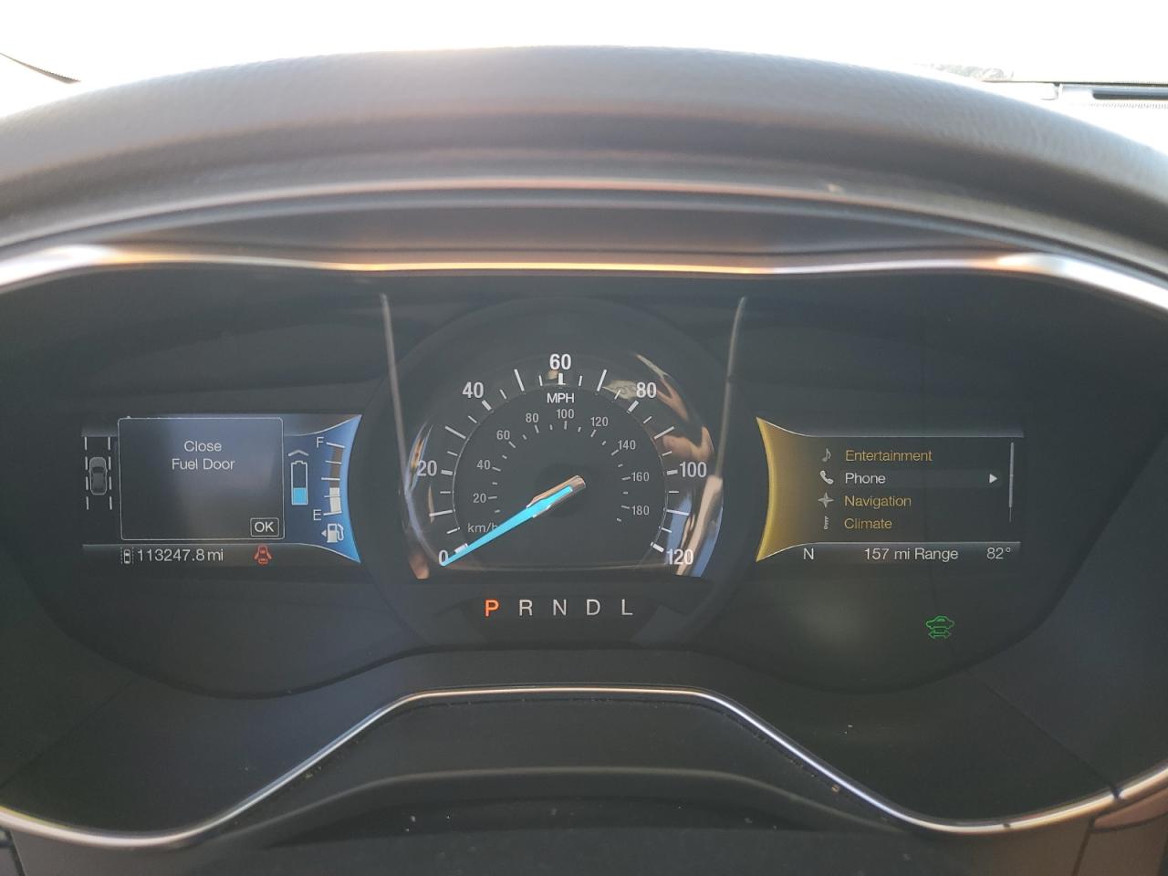 2016 Ford Fusion Titanium Phev VIN: 3FA6P0SU0GR229283 Lot: 65552615