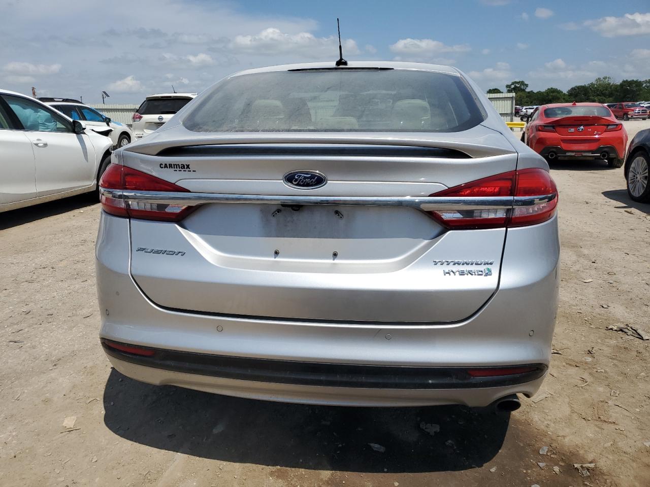 2017 Ford Fusion Titanium Hev VIN: 3FA6P0RU5HR267468 Lot: 65134495
