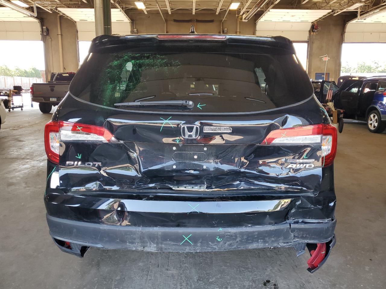 2022 Honda Pilot Se VIN: 5FNYF6H20NB014029 Lot: 65956085