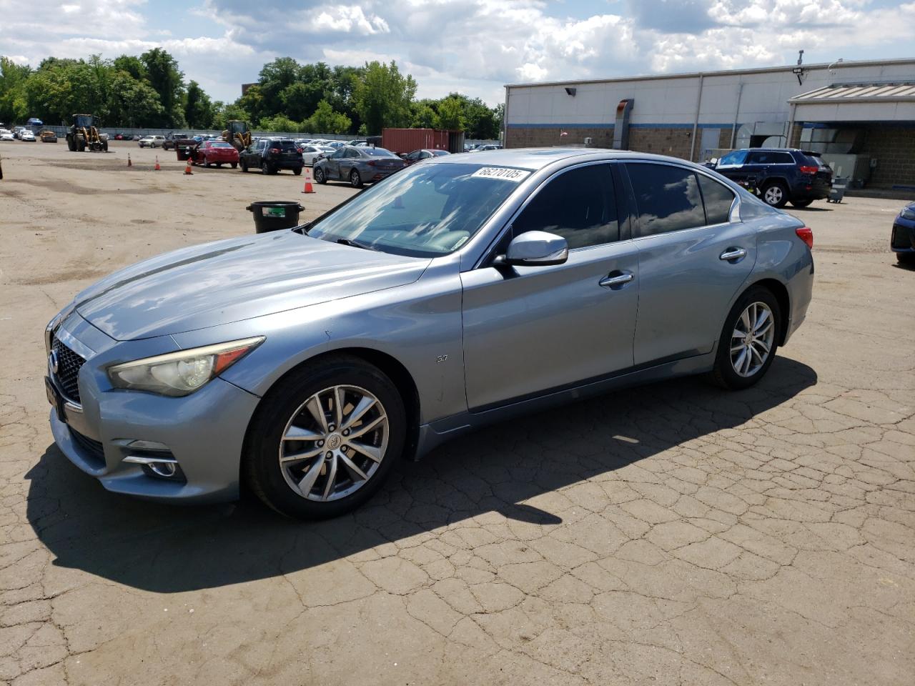 2014 Infiniti Q50 Base VIN: JN1BV7AR2EM696556 Lot: 66270105