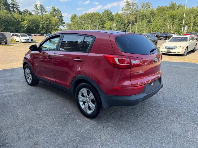 Parquets KIA SPORTAGE 2013 Czerwony