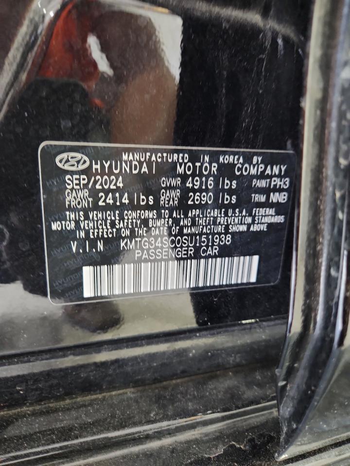 2025 Genesis G70 Base VIN: KMTG34SC0SU151938 Lot: 64726775