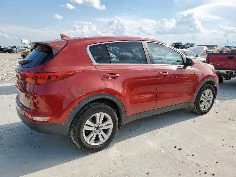  KIA SPORTAGE 2017 Red