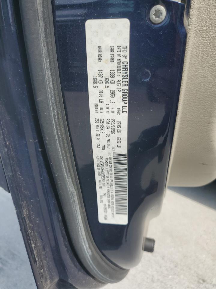 2013 Dodge Grand Caravan Se VIN: 2C4RDGBG0DR506289 Lot: 63363085