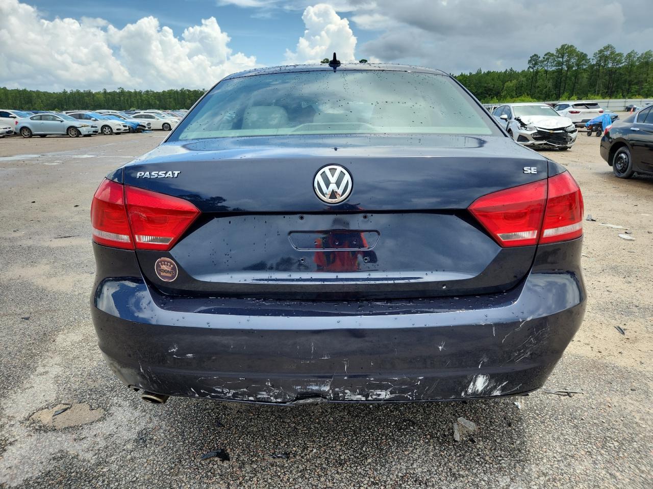 2012 Volkswagen Passat Se VIN: 1VWBP7A36CC087859 Lot: 64724015