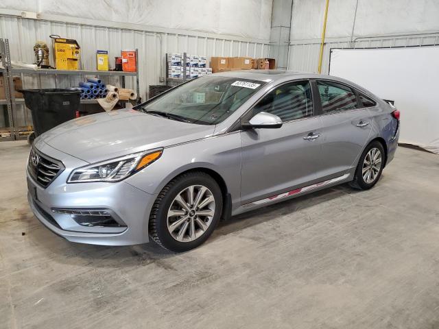 Sedans HYUNDAI SONATA 2017 Srebrny