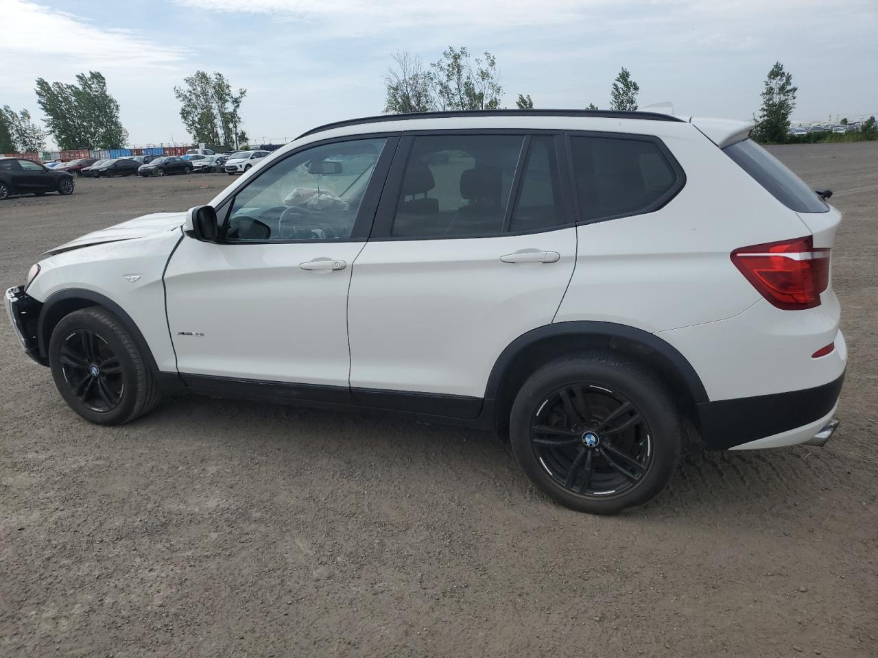 2013 BMW X3 xDrive28I white null gas 5UXWX9C53D0A26794 photo #3
