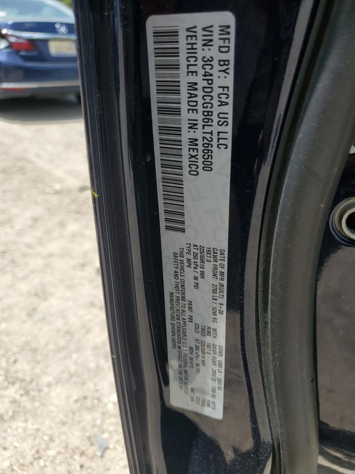3c4pdcgb6lt266500 3C4PDCGB6LT266500 2020 Dodge Journey Crossroad