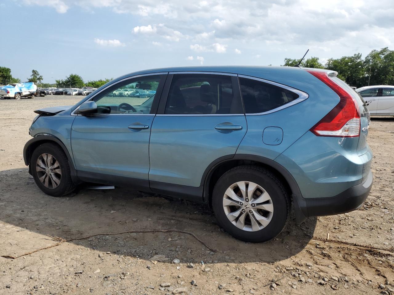 2014 Honda Cr-V Ex blue null gas 2HKRM4H57EH632829 photo #3