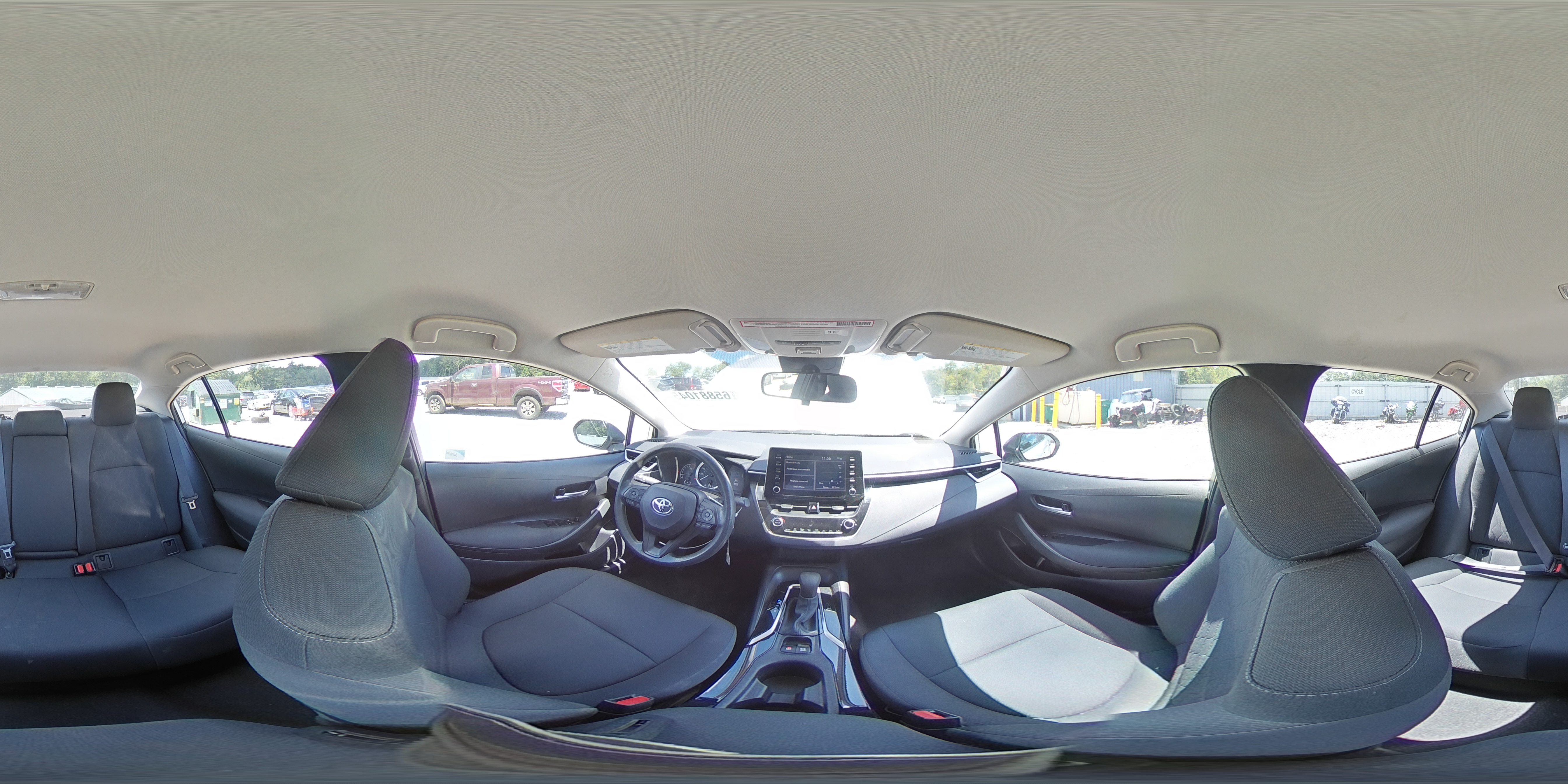 2020 Toyota Corolla Le VIN: 5YFEPRAE5LP043615 Lot: 65881045