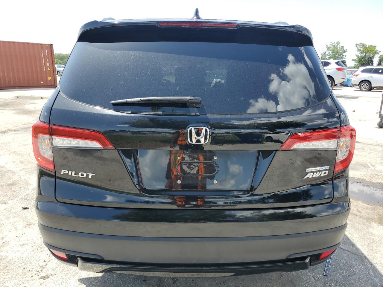 2022 Honda Pilot Se VIN: 5FNYF6H2XNB066235 Lot: 63158985
