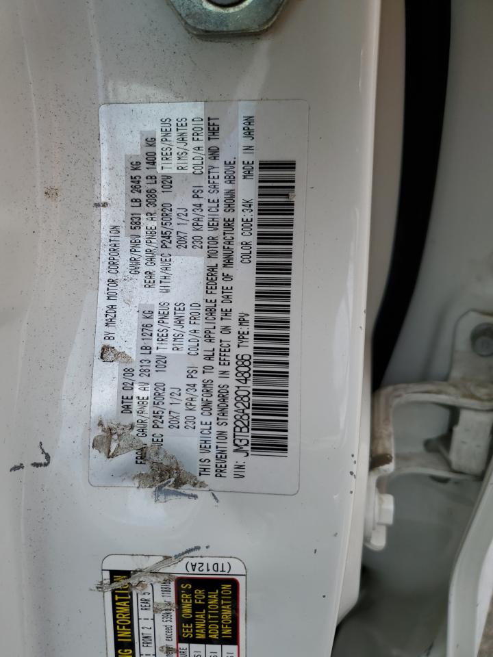 2008 Mazda Cx-9 VIN: JM3TB28A280148086 Lot: 64384515