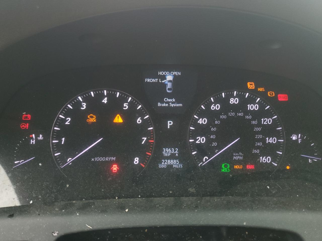 2007 Lexus Ls 460 VIN: JTHBL46F175007134 Lot: 63358695