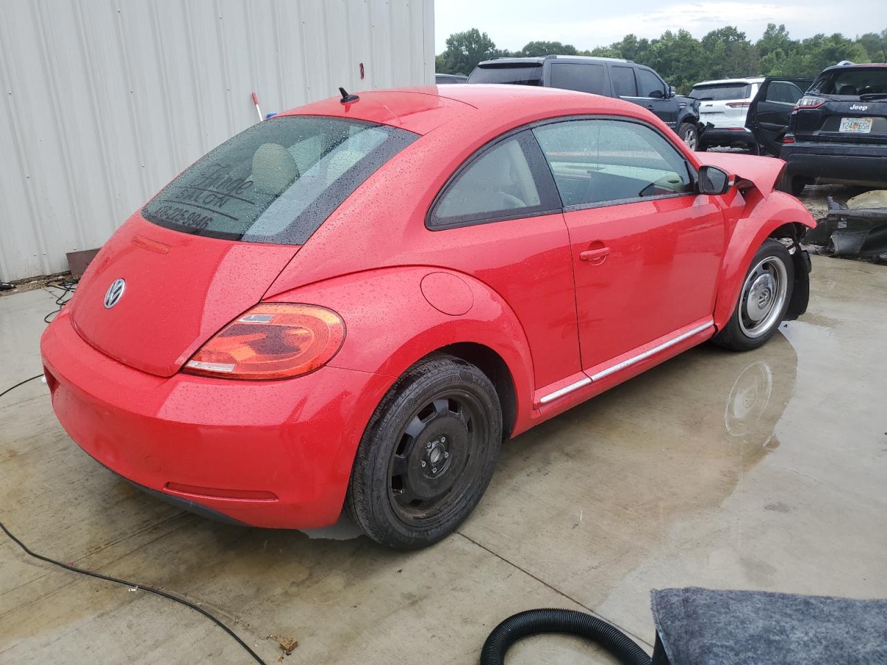 2013 Volkswagen Beetle red null gas 3VWJX7AT0DM607856 photo #4