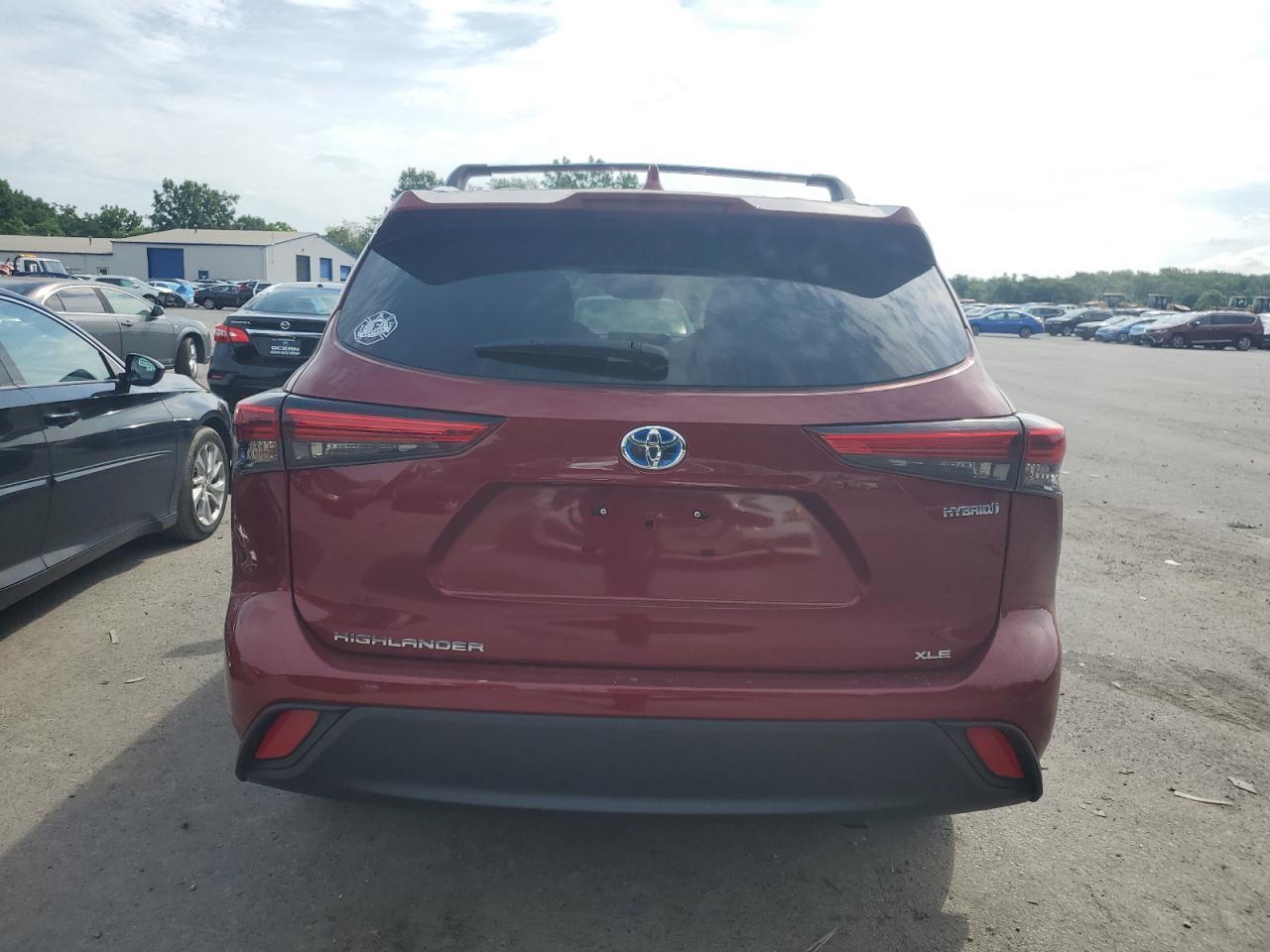 2023 Toyota Highlander Hybrid Xle VIN: 5TDKBRCH1PS599281 Lot: 65413145
