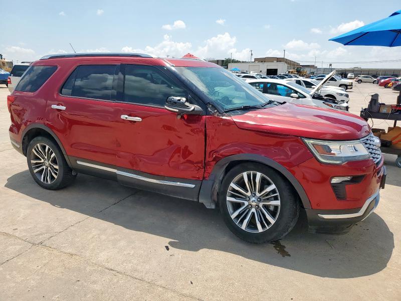 FORD EXPLORER 2018 Red
