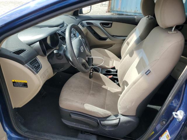  HYUNDAI ELANTRA 2016 Blue
