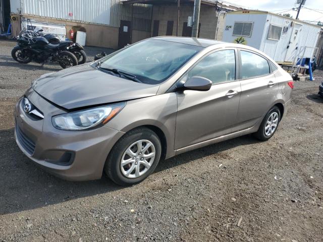  HYUNDAI ACCENT 2014 tan
