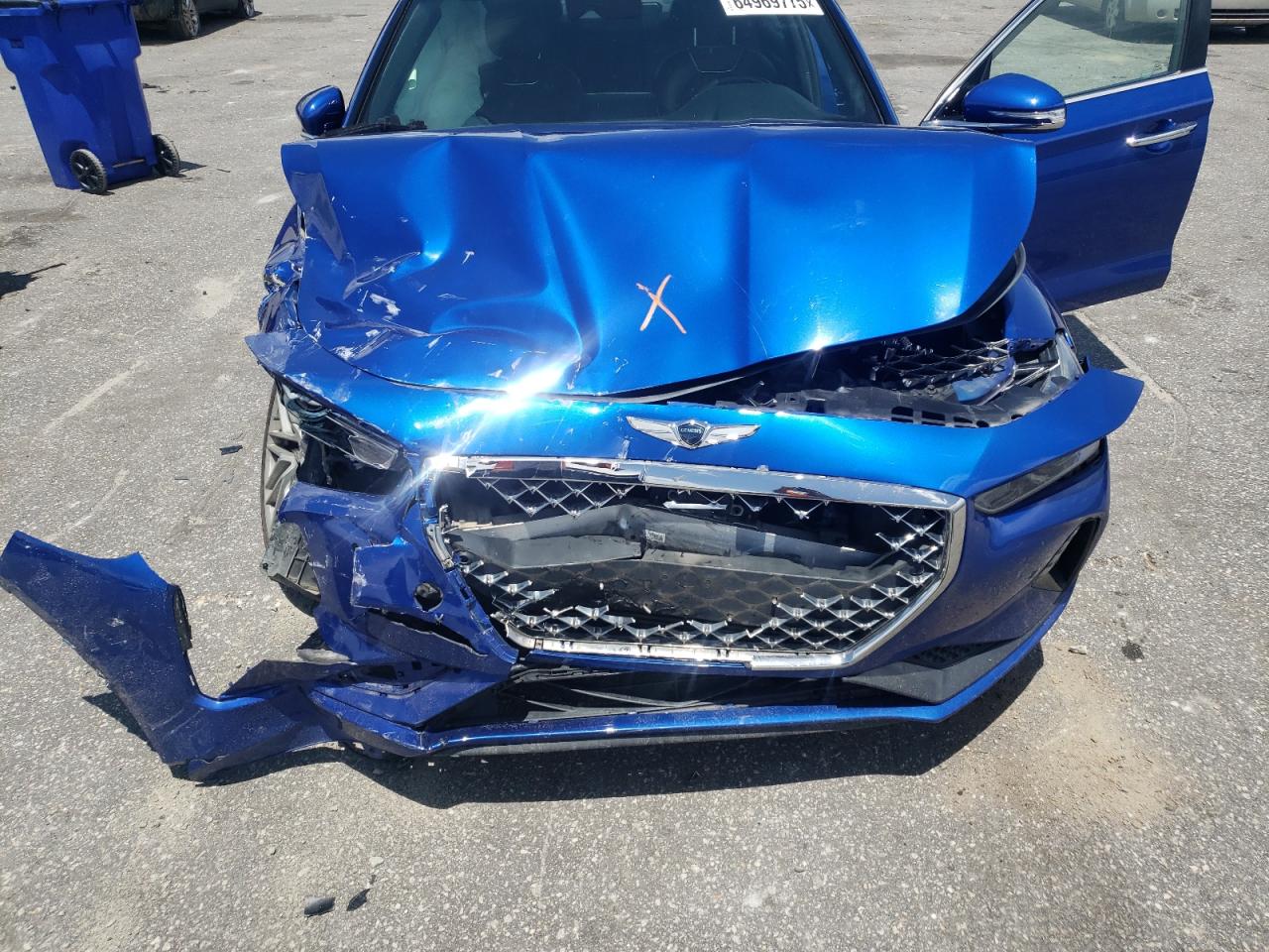 2021 Genesis G70 Elite VIN: KMTG34LA5MU072927 Lot: 64969775