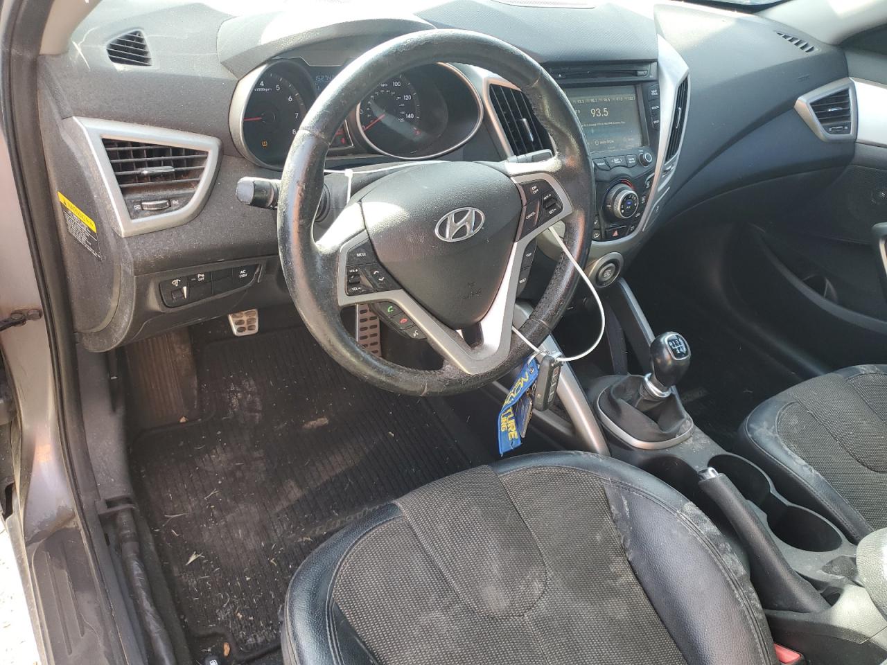 2012 Hyundai Veloster VIN: KMHTC6AD0CU077629 Lot: 63453125
