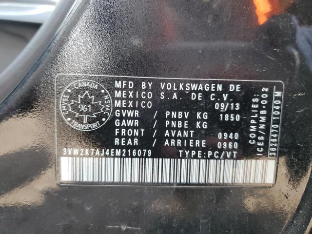 2014 VOLKSWAGEN JETTA BASE  