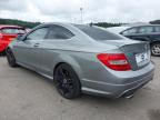 2012 MERCEDES-BENZ C CLASS C350 BLUEEFFICIENCY AMG SPORT PLUS 2DR AUTO for sale at Copart WHITBURN