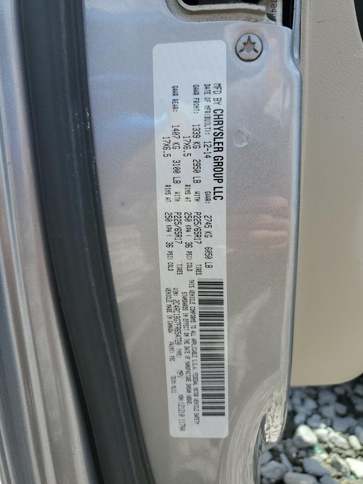 2015 Chrysler Town & Country Touring VIN: 2C4RC1BG7FR654720 Lot: 63841515