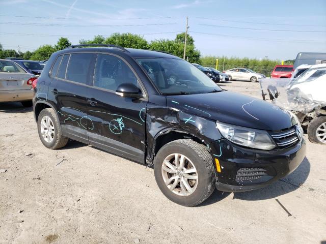  VOLKSWAGEN TIGUAN 2016 Черный