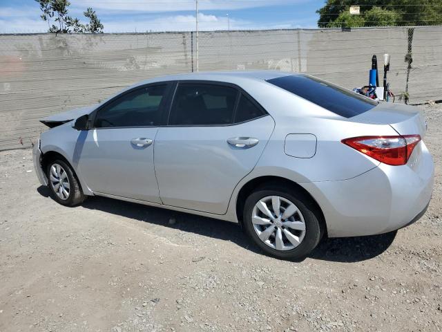  TOYOTA COROLLA 2016 Серебристый