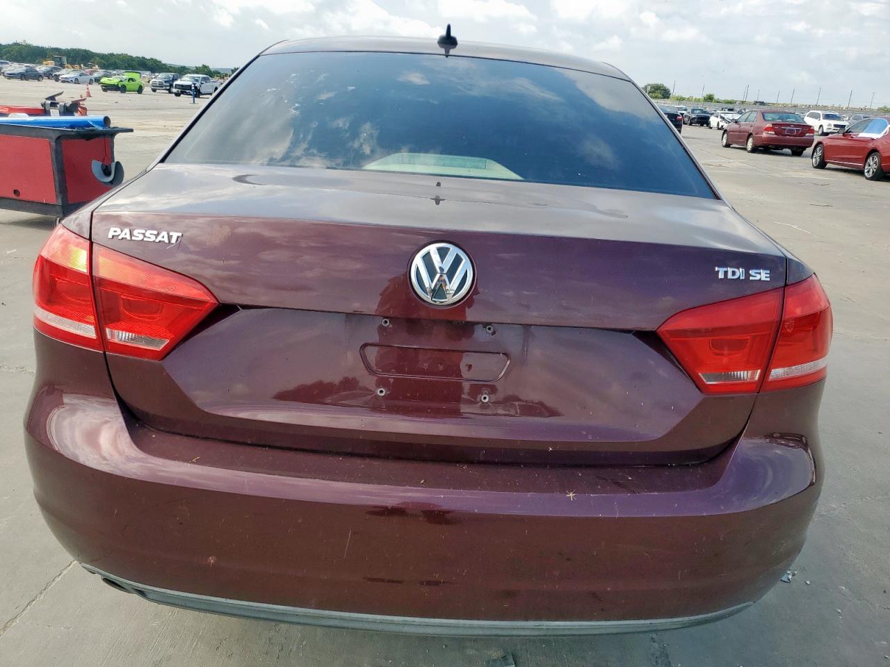 2014 Volkswagen Passat Se VIN: 1VWBN7A35EC089871 Lot: 64809495