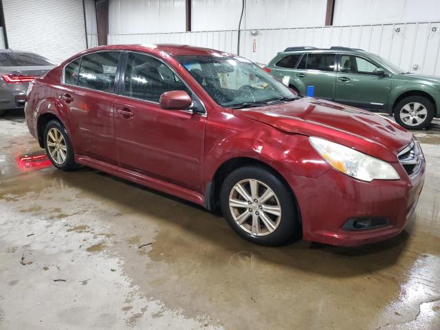  SUBARU LEGACY 2012 Red