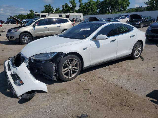 Hatchbacks TESLA MODEL S 2015 White
