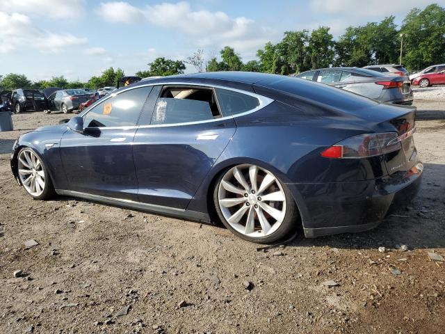 Hatchbacks TESLA MODEL S 2012 Granatowy