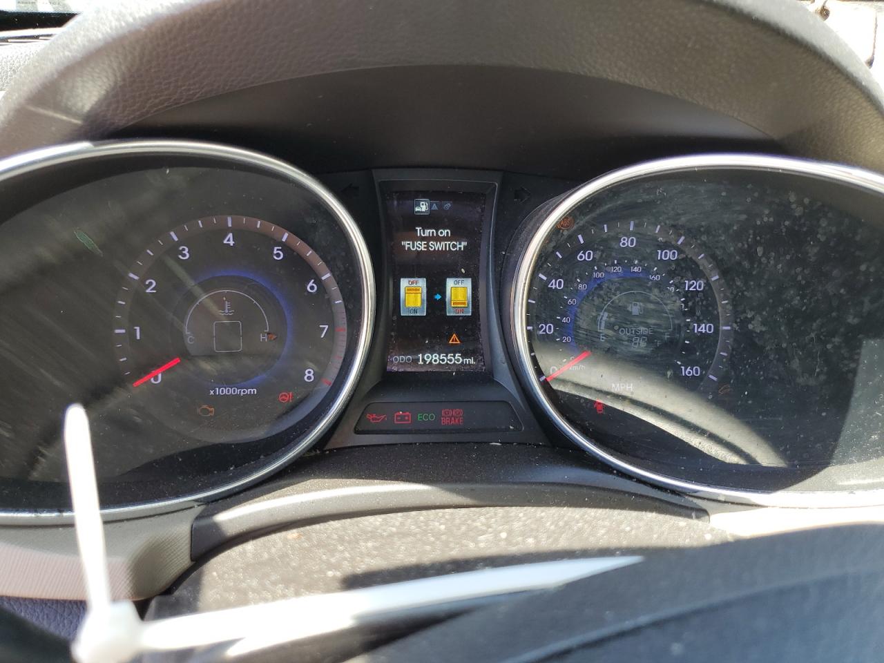 2013 Hyundai Santa Fe Sport VIN: 5XYZU3LB5DG093267 Lot: 63157135