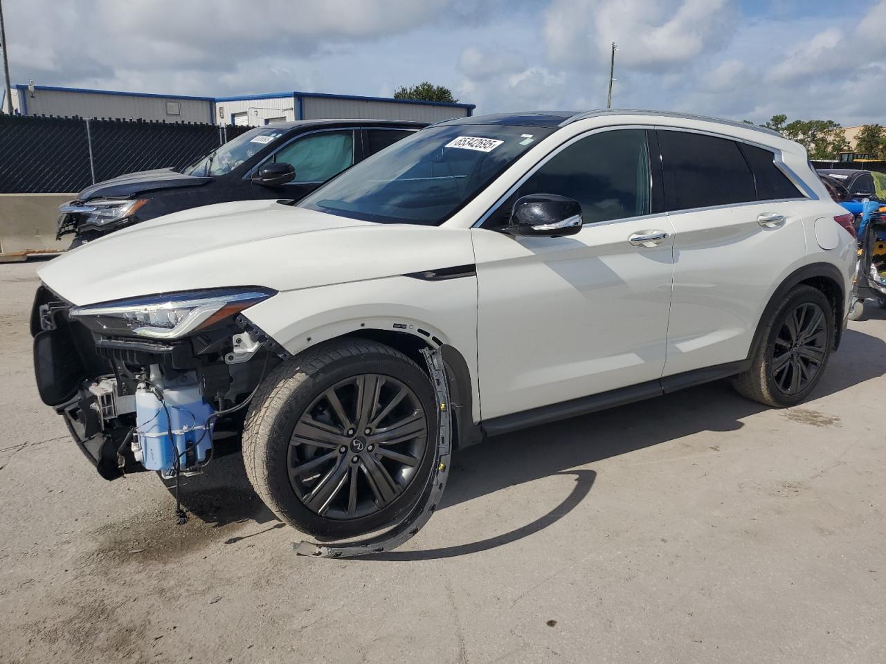 2020 Infiniti Qx50 Pure white null gas 3PCAJ5M33LF120805 photo #1