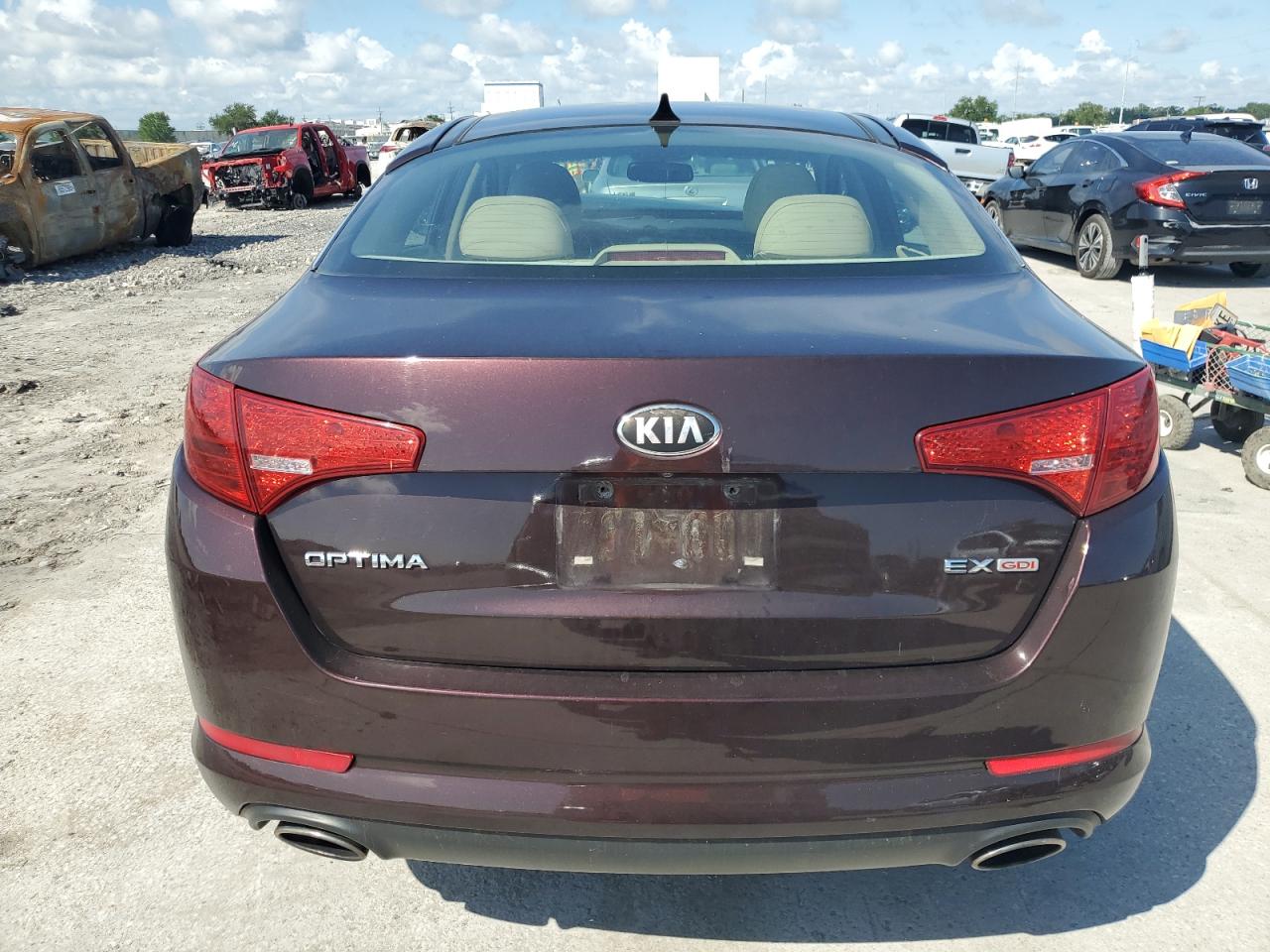 2013 Kia Optima Ex VIN: 5XXGN4A70DG186128 Lot: 65836315