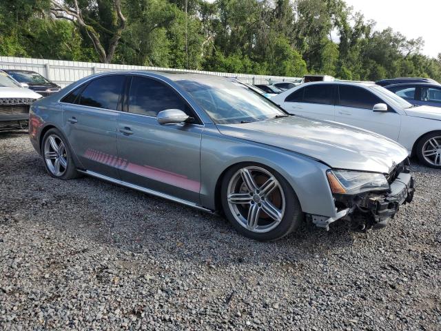  AUDI A8 2013 Silver