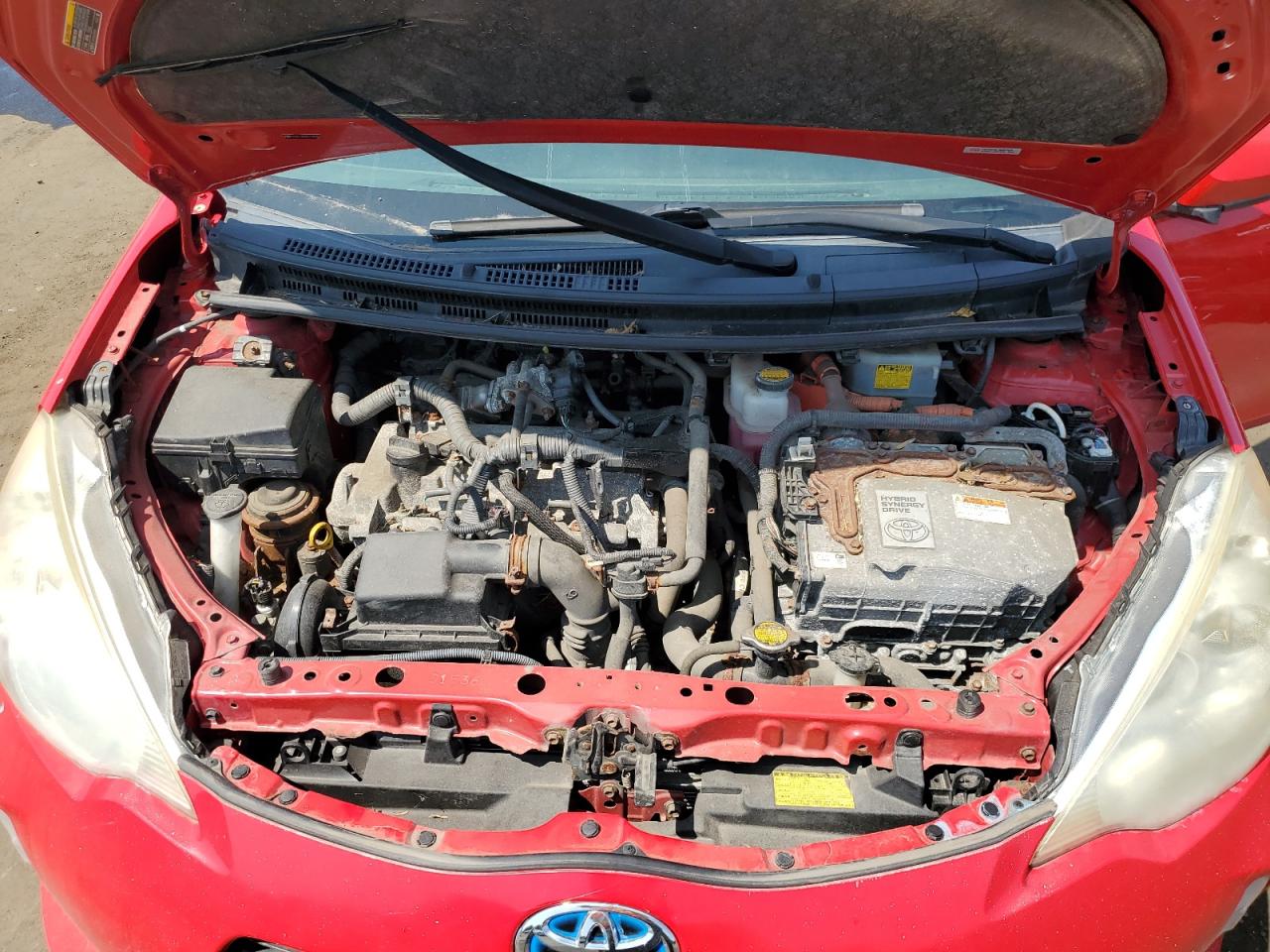 2013 Toyota Prius C VIN: JTDKDTB38D1049758 Lot: 66718035