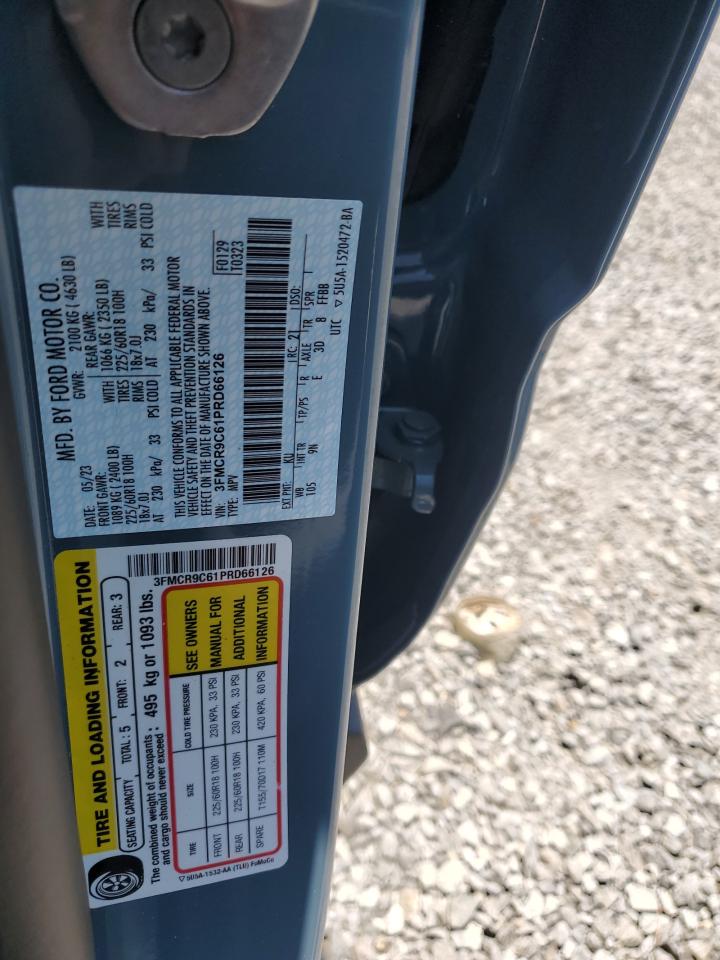 2023 Ford Bronco Sport Outer Banks VIN: 3FMCR9C61PRD66126 Lot: 63814485