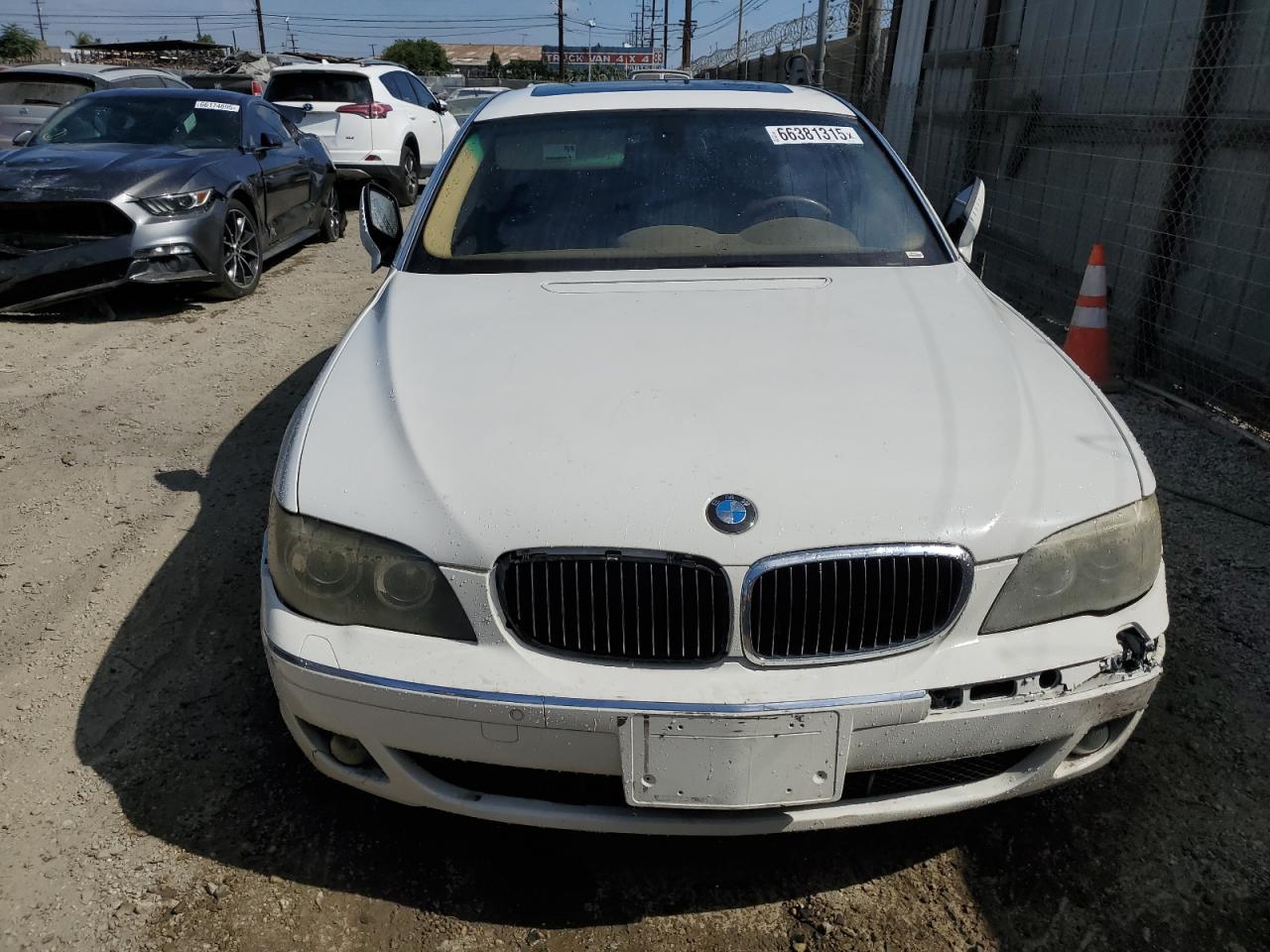 2008 BMW 750 Li VIN: WBAHN83548DT77460 Lot: 66381315